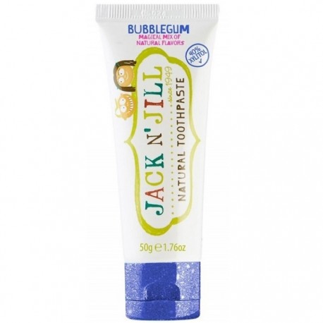 Pasta de dinti naturala pentru copii Bubblegum 50g Jack n' Jill