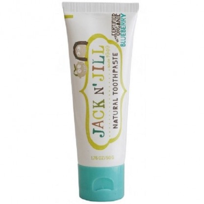 Pasta de dinti naturala pentru copii, cu afine 50g Jack n Jill