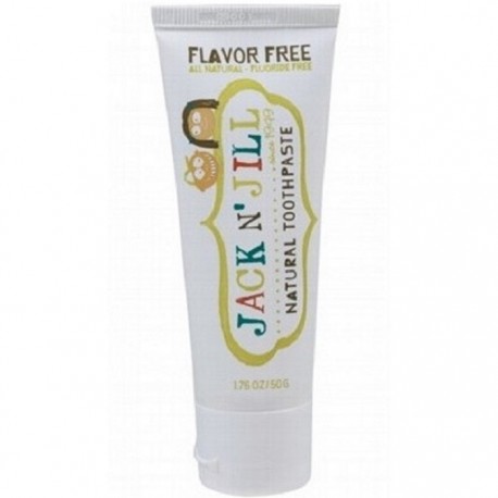 Pasta de dinti naturala pentru copii, fara aroma 50g Jack n Jill