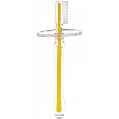 Periuta de dinti din silicon cu protectie pentru 1-2 ani Jack n' Jill