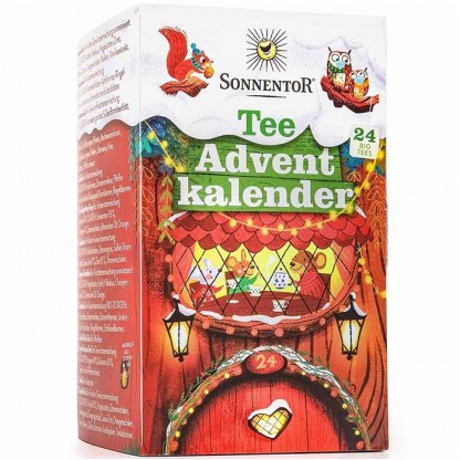 Ceai mix Calendar de Craciun bio 24 plicuri Sonnentor