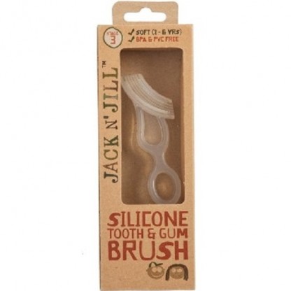 Periuta din silicon pentru dinti si gingii 2-6 ani Jack n Jill