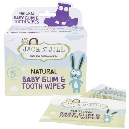 Servetele dinti si gingii pentru prevenirea cariilor de biberon Jack n Jill