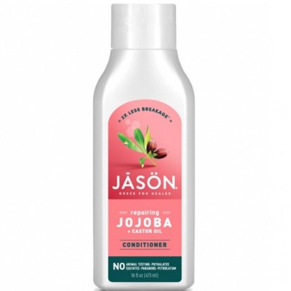 Balsam pt par puternic si sanatos cu jojoba si ulei de ricin 454ml Jason Natural