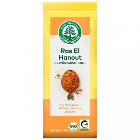 Amestec de condimente bio Ras El Hanout 45g Lebensbaum