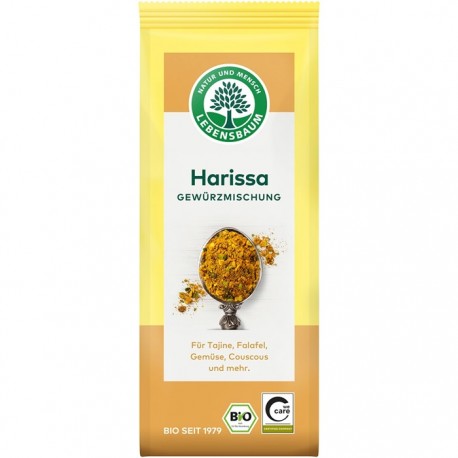 Amestec de condimente picante Harissa bio 50g Lebensbaum