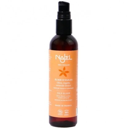 Elixir cu 3 uleiuri bio pentru ten, par, corp 125ml Najel