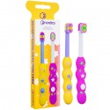 Pachet doua periute de dinti pt copii, premium soft, Nordics