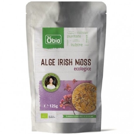 Irish moss raw bio, alge din culturi salbatice 125g Obio