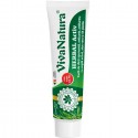Pasta de dinti spumanta cu aloe vera si argila Gennadent Herbal 80ml VivaNatura