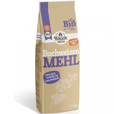 Faina integrala de hrisca bio, fara gluten 500g Bauckhof