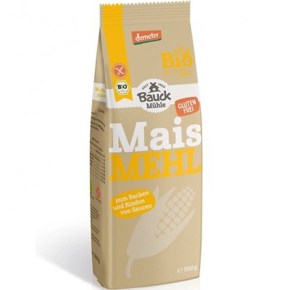 Faina de porumb bio, fara gluten 500g Bauckhof