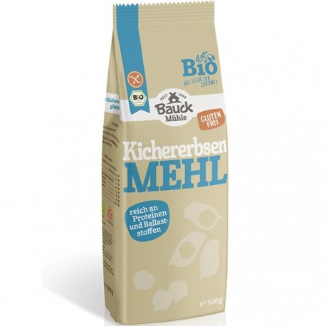 Faina de naut bio, fara gluten 500g Bauckhof