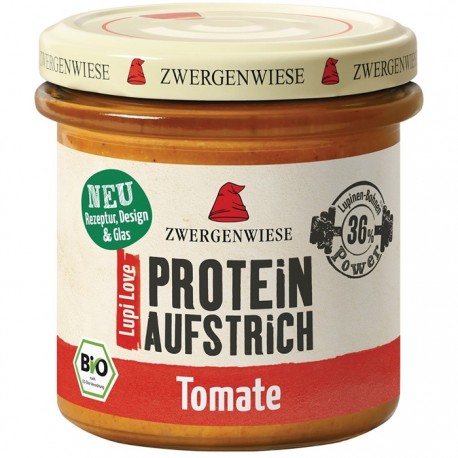 Crema tartinabila proteica cu lupin si tomate bio 135g Zwergenwiese