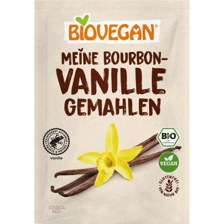 Vanilie Bourbon macinata bio, fara gluten 5g Biovegan