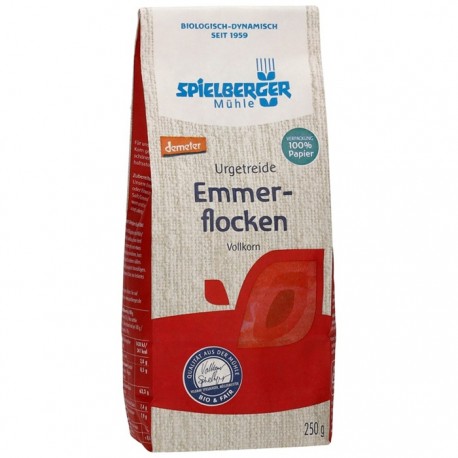 Fulgi de emmer integral bio Demeter 250g Spielberger