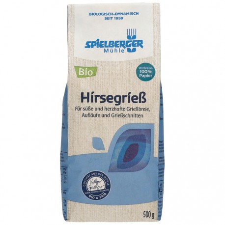 Gris de mei bio, fara gluten 500g Spielberger