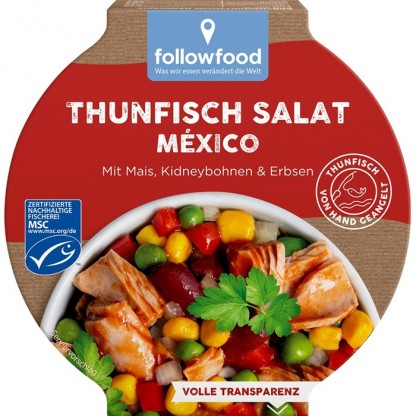 Salata cu ton el Gusto Mexico 160g Followfish