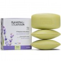 Cutie 3 sapunuri organice cu masline si lavanda 450g Rampal Latour