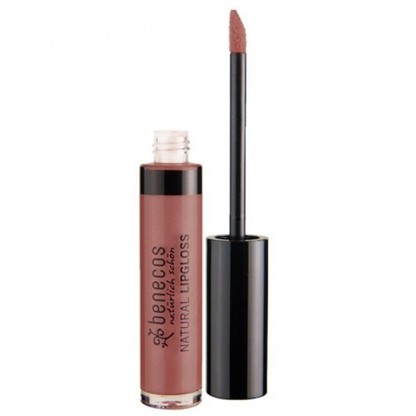 Gloss de buze caramel usor sidefat, Natural Lipgloss Glam 5ml Benecos