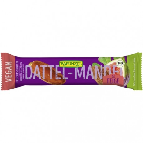 Baton de fructe bio cu smochine si curmale 40g Rapunzel