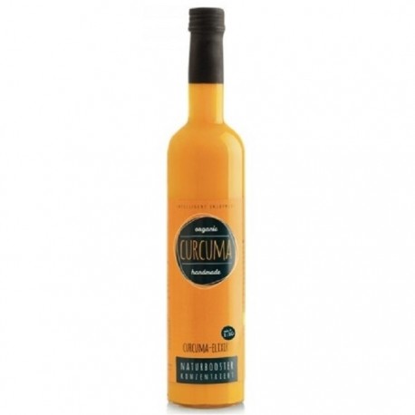 Elixir de turmeric (curcuma), concentrat din radacina proaspata de turmeric BIO 500ml Retter