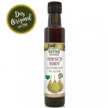 Otet de pere bio, maturat 1 an, 250ml Retter
