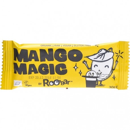 Baton Mango Magic raw bio 30g Roobar