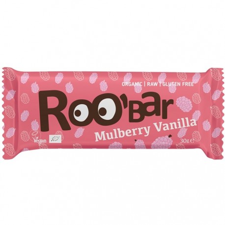 Baton cu dude si vanilie raw bio 30g Roobar