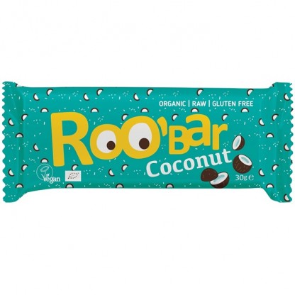 Baton Roobar cu seminte de chia si cocos raw bio 30g