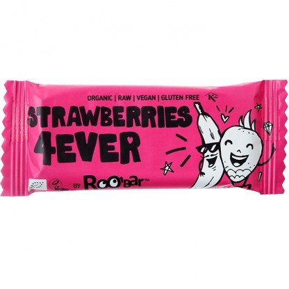 Baton Strawberries 4ever raw bio 30g Roobar