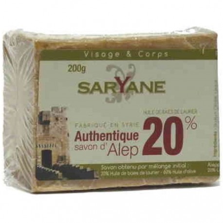Sapun Alep 20% ulei de dafin 200g Saryane