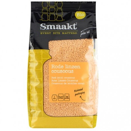 Cuscus din linte rosie bio 375g Smaakt
