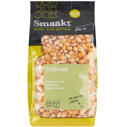 Porumb pentru popcorn bio 400g Smaakt
