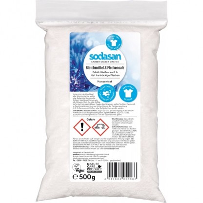 Inalbitor bio solutie pt pete cu oxigen activ 500g Sodasan (punga)