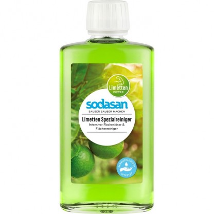 Solutie concentrata cu lime curatarea petelor si mirosurilor, bio 250ml Sodasan