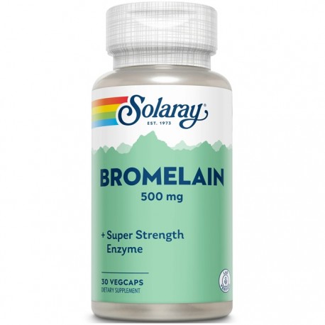 Bromelain (sustine digestia) 500mg 30 capsule vegetale Solaray