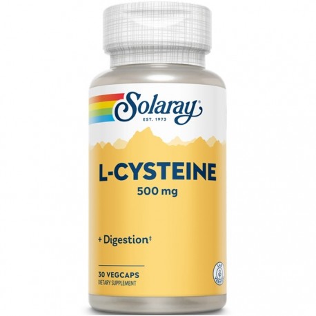 L-Cysteine 500mg 30 capsule vegetale Solaray
