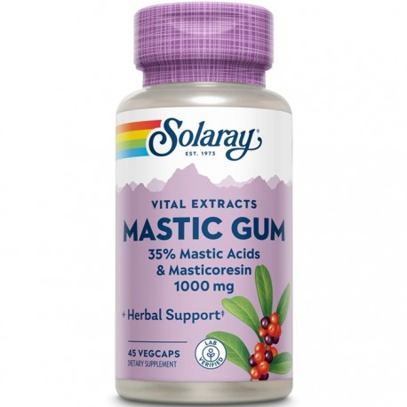 Mastic Gum (protector gastric) 500mg 45 capsule vegetale Solaray
