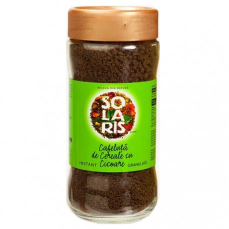 Cafeluta de cereale si cicoare (instant, granulata) 100g Solaris