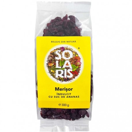 Merisor indulcit cu suc de ananas 300g Solaris