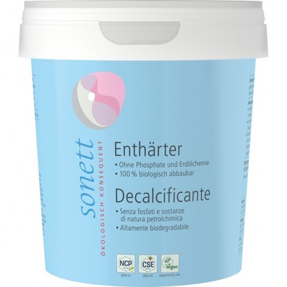 Dedurizant de apa (anticalcar) ecologic 500g Sonett