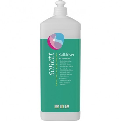 Detartrant (anticalcar) ecologic cu acid citric 1 L Sonett