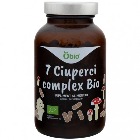 7 Ciuperci complex bio 150 capsule Obio