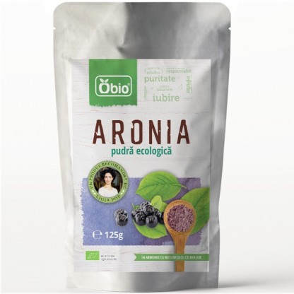Aronia pudra bio 125g Obio