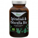 Spirulina si Chlorella bio 375 tablete Obio