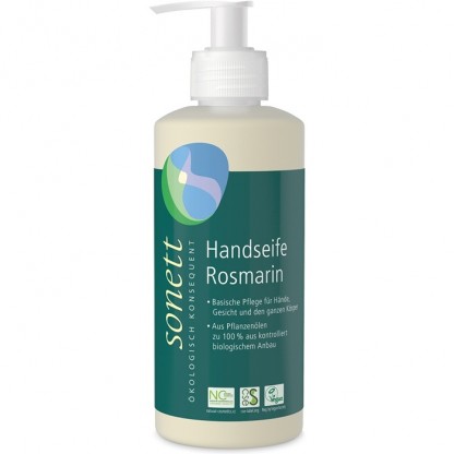 Sapun lichid pt maini si corp cu rozmarin 300ml Sonett
