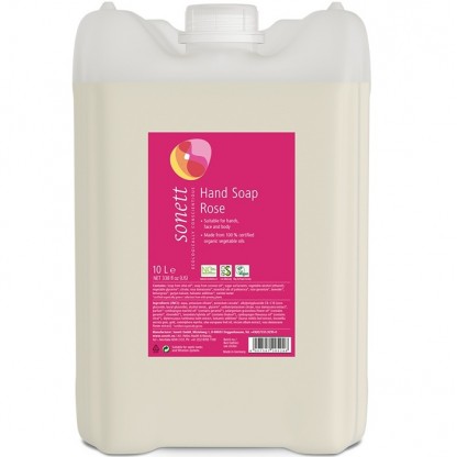 Sapun lichid pt maini si corp cu trandafir 10 L Sonett