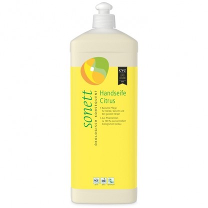 Sapun lichid pt maini si corp cu citrice 1000ml Sonett