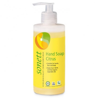 Sapun lichid pt maini si corp cu citrice 300ml Sonett